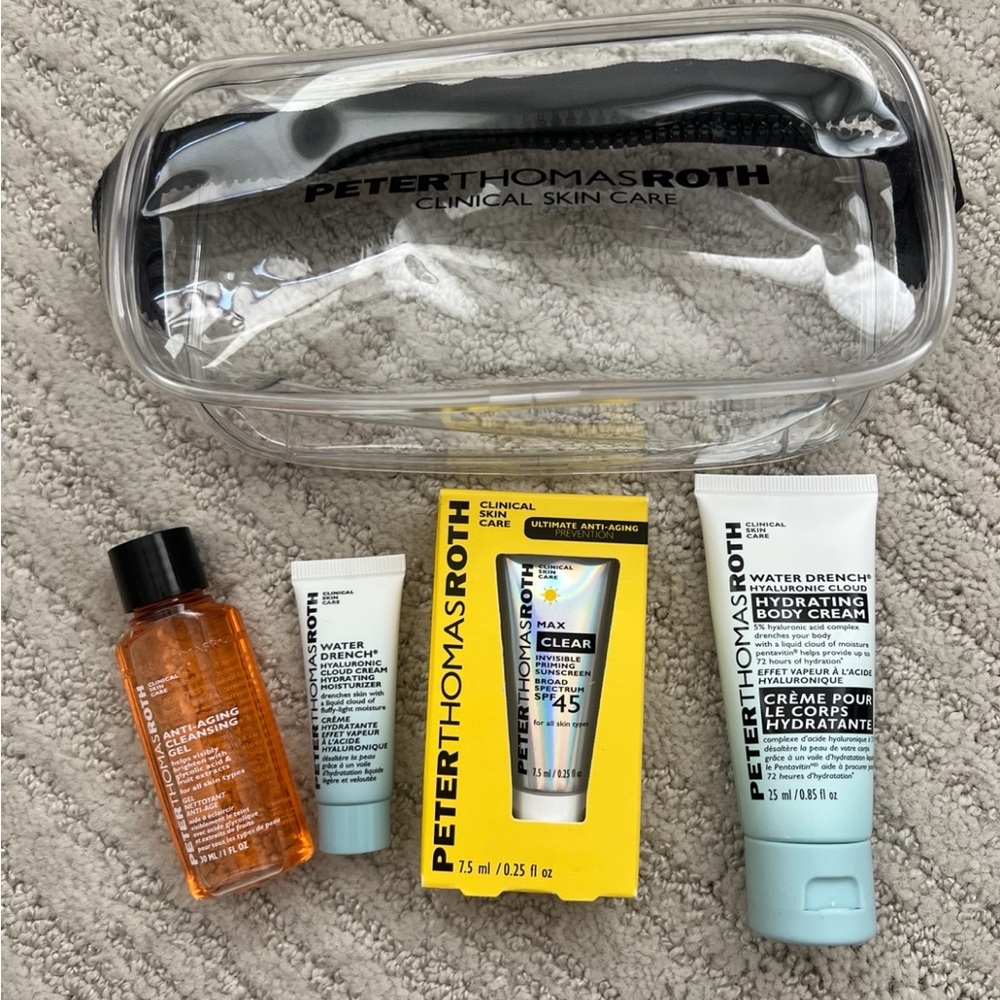 Peter Thomas Roth Anti-Aging 5pc skin travel bundle NEW